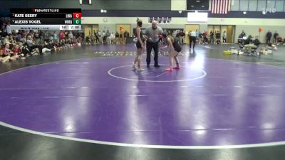 110 lbs Quarterfinal - Kate Seery, Linn-Mar vs Alexis Vogel, Western Dubuque