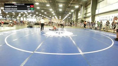 160 lbs Rr Rnd 2 - Landen Taylor, Roughneck Wrestling Club vs Tanner Wilson, Elite NJ Boys Black