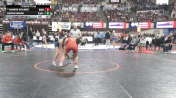 G - 145 lbs Cons. Round 3 - Kortni Speed, Glacier (Kalispell) (Girls) vs Aubree Holinde, Glasgow (Girls)