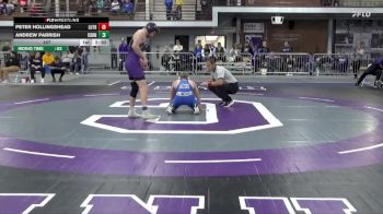 157 lbs Round 1 (4 Team) - Andrew Parrish, Cornell College vs Peter Hollingshead, Luther