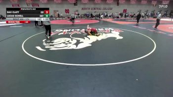 174 lbs Cons. Round 3 - Lucas Schell, Castleton vs Dax Clatt, Coe