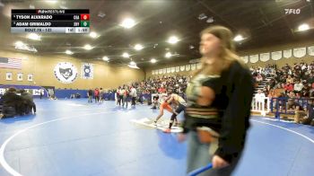 132 lbs Champ. Round 2 - Tyson Alvarado, Coalinga vs Adam Grimaldo, Sunnyside