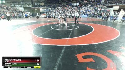 4A 106 lbs Cons. Round 3 - Jaxon Love, Kentridge vs Kolten McGuire, Bethel