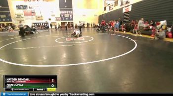 157 lbs Champ. Round 2 - Hayden Bendall, West Valley (Yakima) vs Ivan Gomez, Davis