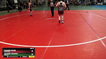 215 lbs Quarterfinal - Tanner Skime, Westfield vs George Sazama, Perham