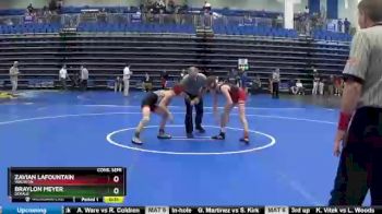106 lbs Cons. Semi - Braylon Meyer, DeKalb vs Zavian LaFountain, WAUSEON