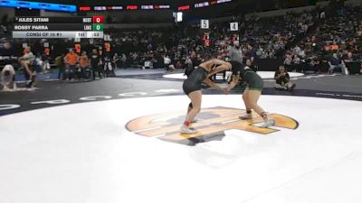 145 lbs Consi Of 16 #1 - Jules Sitani, Northview (SS) vs Rossy Parra, Lincoln (SD)
