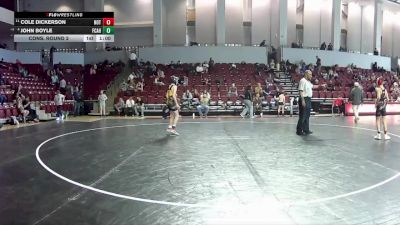 86 lbs Cons. Round 2 - Cole Dickerson, Shenandoah Valley Wrestling Cl vs John Boyle, Ranger Wrestling Club