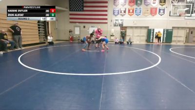 16 lbs Round 3 - Zion Alstat, Jesup Mat Club vs Saddie Dutler, Jesup Mat Club