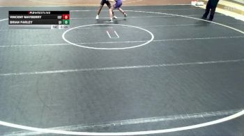 125 lbs Round 4 (6 Team) - Brian Farley, Quincy vs Vincent Mayberry, Sioux Falls
