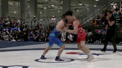 72 kg Cons. Semis - Giovanni Cassioppi, Nebraska Panhandle Wrestling Club vs Brett Back, Position Wrestling