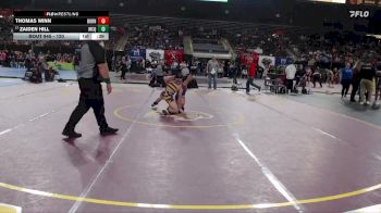 120 lbs Cons. Round 3 - Thomas Winn, Burns vs Zaiden Hill, McQueen Nevada