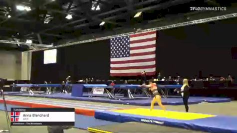 Anna Blanchard - Tumbling, WCC - 2021 USA Gymnastics Championships