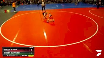 61 lbs Quarterfinal - Oakley Klepperich, Z-M (Zumbrota/Mazeppa) vs Hunter Klepsa, Princeton