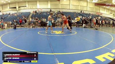 150 lbs Quarterfinal - London Murphy, OH vs Hunter Jenkins, KY