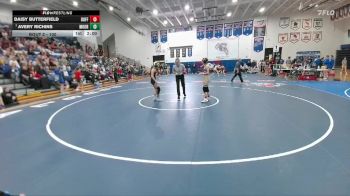 100 lbs Champ. Round 1 - Avery Richins, Moorcroft vs Daisy Butterfield, Buffalo