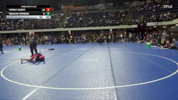 70 lbs Round 2 - Aveah Sainci, Immortal Athletics WC vs Reagan Perman, Team Nazar