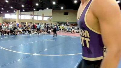 150 lbs Round 4 (6 Team) - Mannix Wasco, Team Shutt RJ vs Elijah Watson, All American WC