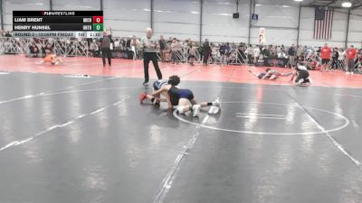 72 lbs Round 3 - 12:00pm Friday - Liam Brent, Team Michigan vs Henry Hunsel, Untouchables
