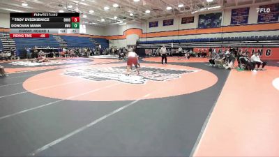 285 lbs Champ. Round 1 - Samuel Costello, Elmhurst University vs Jaden Tesher, Rhode Island