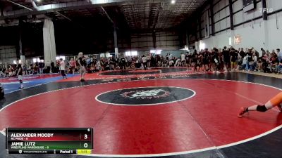 113 lbs Placement Matches (8 Team) - Jamie Lutz, WRESTLING WAREHOUSE vs Alexander Moody, NC PRIDE