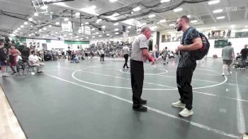 285 lbs Round 4 - Nicholas Barry, Heritage High School vs Aiden Holcomb, Purler Wrestling Academy