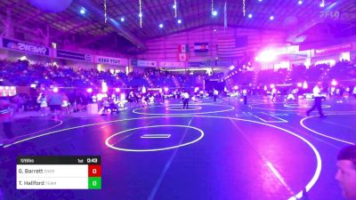 126 lbs Consi Of 16 #1 - Gavin Barrett, Cherry Creek vs Tre Hallford, Team Idaho