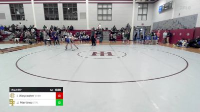 106 lbs Consi Of 8 #1 - Isaiah Waycaster, Christian Brothers vs Jagger Martinez, St. Paul's School