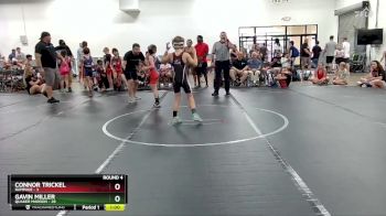68 lbs Round 4 (6 Team) - Connor Trickel, Rampage vs Gavin Miller, Quaker Maroon