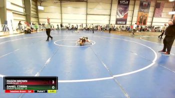 72 lbs Rd# 3 12:00pm Friday - Mason Brown, Minion Black vs Daniel Corbin, Dynasty Ruthless