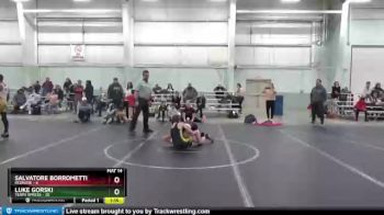 92 lbs Round 6 (8 Team) - Salvatore Borrometti, Rednose vs Luke Gorski, Terps Xpress