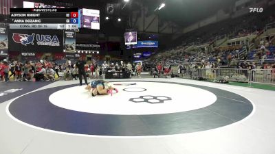 235 lbs Cons. Rd Of 16 - Adyson Knight, UT vs Anna Bozanic, CA