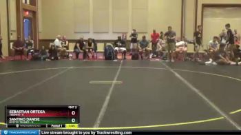 130 lbs Quarterfinals (8 Team) - Santino Danise, Bitetto Trained vs Sebastian Ortega, Triumph