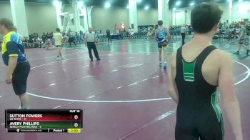 138 lbs Round 4 (10 Team) - Sutton Powers, SD White vs Avery Phillips, Seneca Fighting Irish