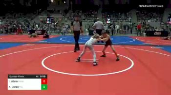 61 lbs Quarterfinal - Talon Sitsler, Sperry Wrestling Club vs Armond Goree, Pin-King All Stars