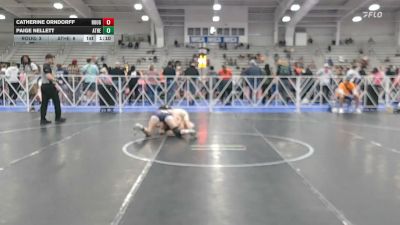 114 lbs Rr Rnd 1 - Catherine Orndorff, Roughnecks - HSG vs Paige Nellett, Athena Wrestling Purple - HSG