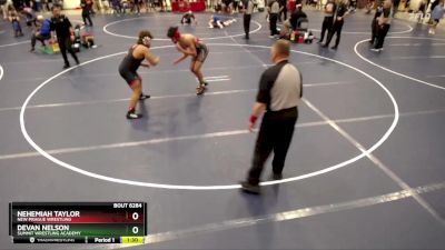 190 lbs 3rd Place Match - Nehemiah Taylor, New Prague Wrestling vs Devan Nelson, Summit Wrestling Academy