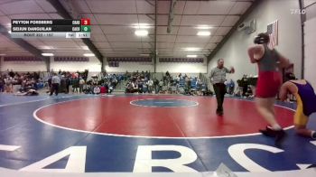 157 lbs Cons. Round 3 - Peyton Forsberg, Chadron vs Seijun Danguilan, Campbell County