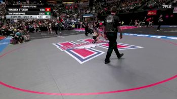 G120-5A Cons. Semi - Shyann Page, Central-GJ Girls vs Hadley Stokes, Vista Ridge Girls