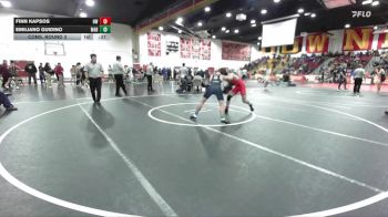 132 lbs Cons. Round 3 - Emiliano Guidino, Warren vs Finn Kapsos, Harvard Westlake