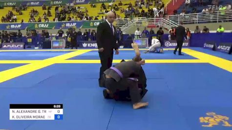 NICOLAS ALEXANDRE G. TRAVISA vs KALLEBY OLIVEIRA MORAES 2023 Brasileiro Jiu-Jitsu IBJJF