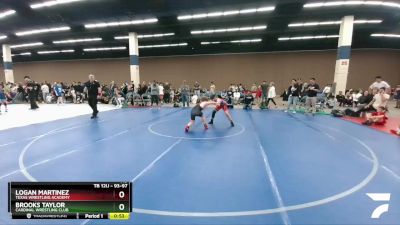 93-97 lbs Round 3 - Brooks Taylor, Cardinal Wrestling Club vs Logan Martinez, Texas Wrestling Academy