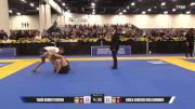Karla Vanessa Shellhammer vs Thaís Gomes Teixeira 2025 World IBJJF Jiu-Jitsu No-Gi Championship