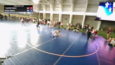 92 lbs Quarterfinal - Jaxten Tracy, Aviator Wrestling Academy vs River Knight, Sanderson Wrestling Academy