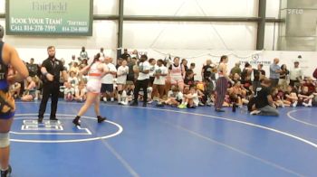 71 lbs Rr Rnd 1 - Timberly Martinez, Okie Girls - W vs Maddison Miller, PA West Yellow - W