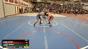 157 lbs Cons. Round 3 - Daniel Roybal, Safford vs Gavin Gaviria, St. Johns