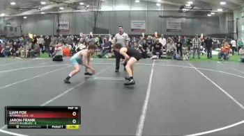 138 lbs Placement Matches (8 Team) - Jaron Frank, Dakota Hillbillies vs Liam Fox, Wyoming Gold