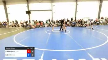 38 kg Quarterfinal - Reza Massjouni, Tech Squad vs Carter Davis, Team Delaware