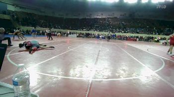 160 lbs Consi Of 4 - Libbee Pendergraft, Kiefer vs Kae'leigh Thomas, Fort Gibson Youth Wrestling