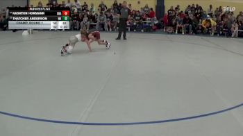 65 lbs Champ. Round 1 - Thatcher Anderson, WCABBE Knights vs Kashton Hormann, Summit Wrestling Academy